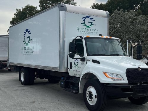 Greentech Renewables Truck
